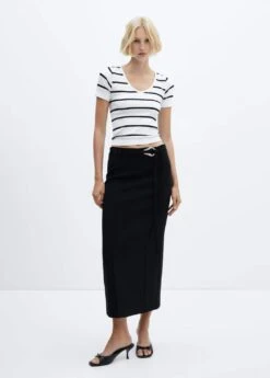 T-shirt Sans Couture Rayures 26 T-shirt Sans Couture Rayures -Tenues Basiques 57015815 01 99999999 01