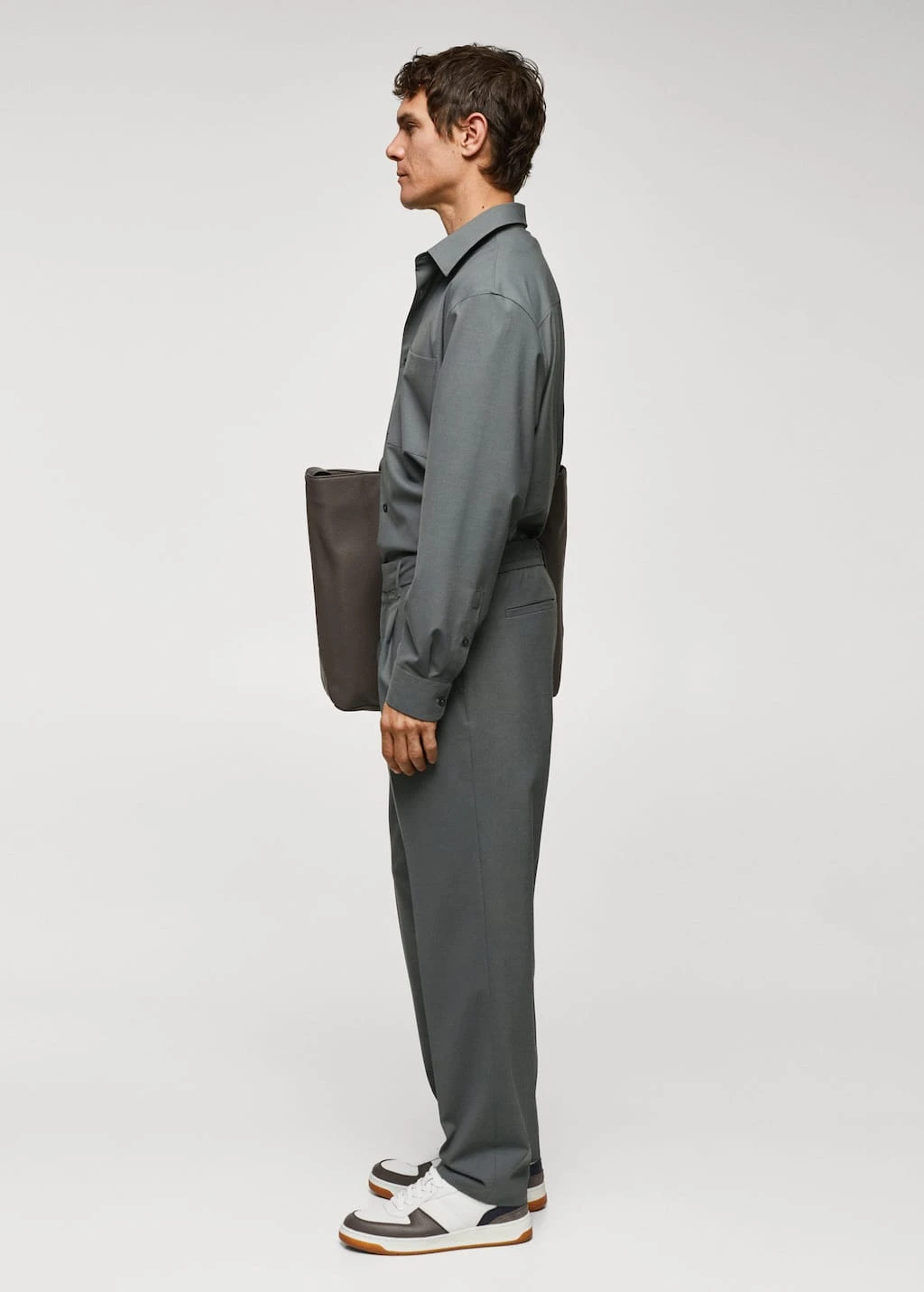 Pantalon Laine Pinces Relaxed-fit 7 Pantalon Laine Pinces Relaxed-fit – Image 5