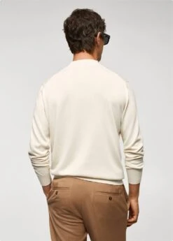 Pull-over Col Montant Tissu Recyclé -Tenues Basiques 57015960 02 R