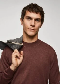 Pull-over Col Montant Tissu Recyclé -Tenues Basiques 57015960 79 D1