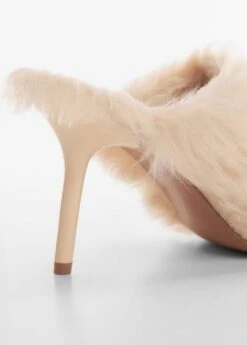 Chaussures à Talon En Fourrure -Tenues Basiques 57015978 08 D2