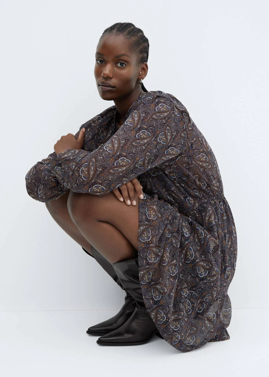 Robe Gaze Imprimée 8 Robe Gaze Imprimée – Image 6