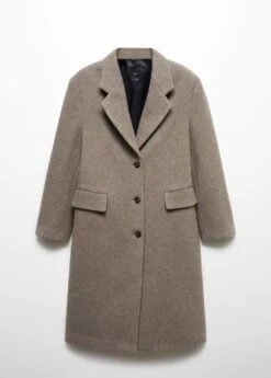 Manteau Long En Laine -Tenues Basiques 57016022 35 B