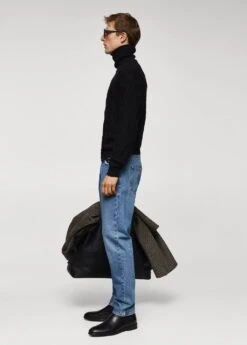 Pull Structuré Laine -Tenues Basiques 57017753 99 D2