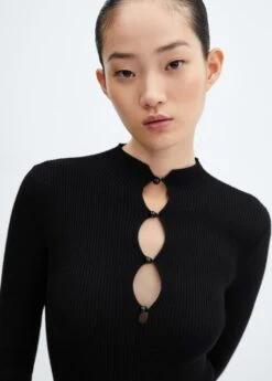 Robe Côtelée à Boutons 13 Robe Côtelée à Boutons -Tenues Basiques 57017756 99 D1