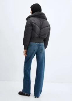 Anorak Bomber Col Fausse Fourrure -Tenues Basiques 57018269 96 R