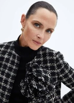 Veste Tweed Maxifleur 15 Veste Tweed Maxifleur -Tenues Basiques 57018279 99 D1