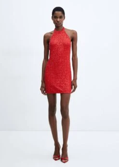 Robe Sequins à Emmanchures Américaines 18 Robe Sequins à Emmanchures Américaines -Tenues Basiques 57019112 70 99999999 01