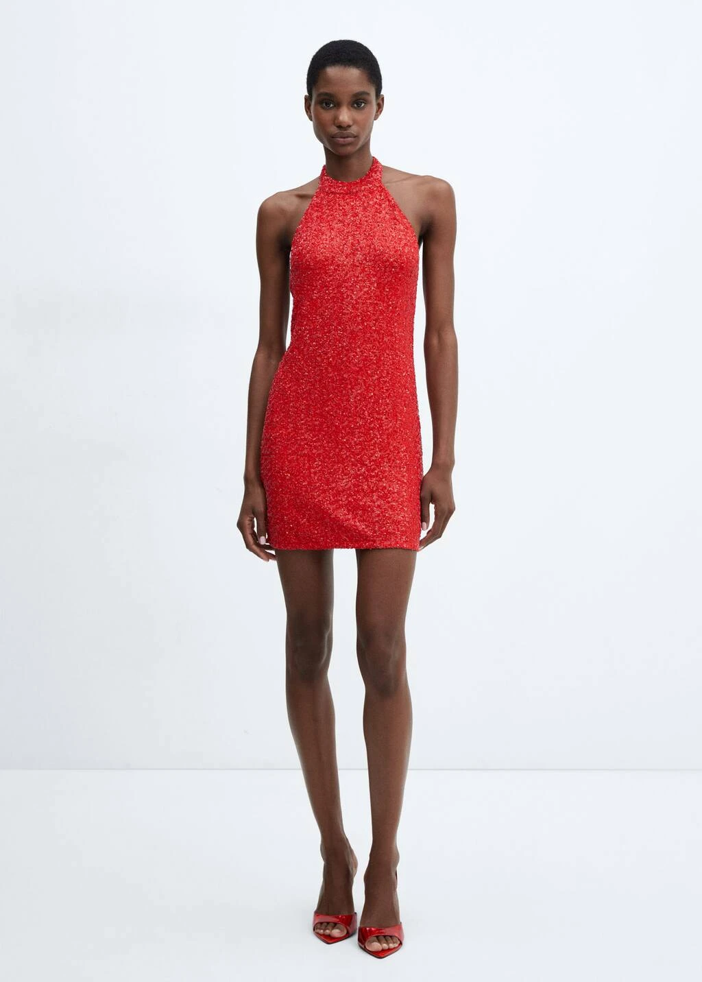 Robe Sequins à Emmanchures Américaines 4 Robe Sequins à Emmanchures Américaines – Image 2