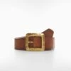 Ceinture Boucle Carrée Texture 1 Ceinture Boucle Carrée Texture -Tenues Basiques 57022513 30 B
