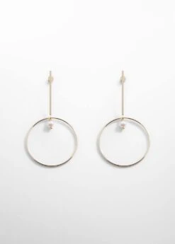 Boucles D'oreilles Fil Anneau