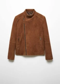 Blouson Perfecto Cuir Daim -Tenues Basiques 57024385 30 B