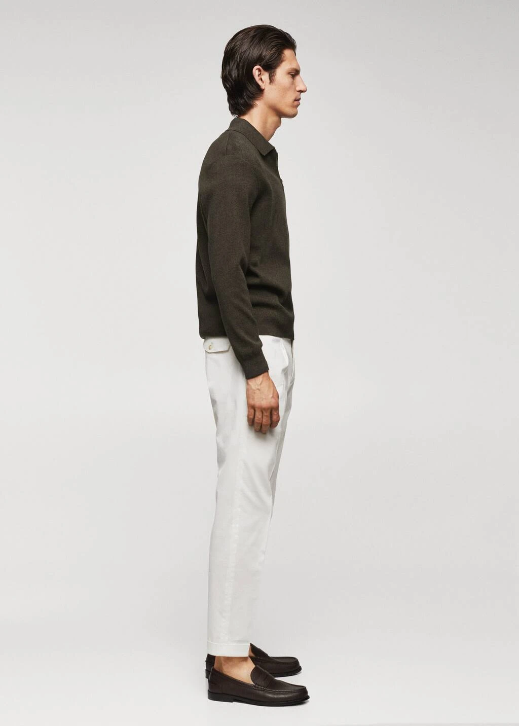 Polo Maille Coton Fermeture Éclair 7 Polo Maille Coton Fermeture Éclair – Image 5