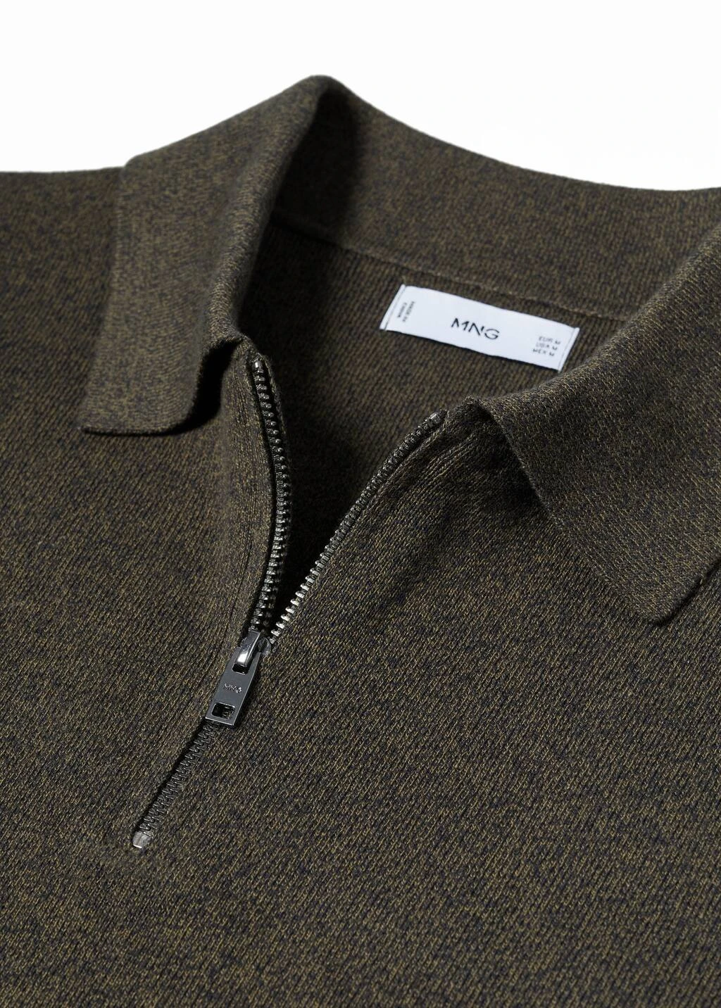 Polo Maille Coton Fermeture Éclair 8 Polo Maille Coton Fermeture Éclair – Image 6
