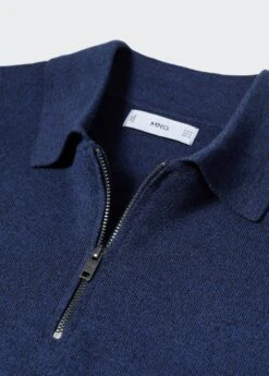 Polo Maille Coton Fermeture Éclair 28 Polo Maille Coton Fermeture Éclair -Tenues Basiques 57024400 69 D8