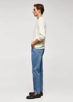 T-shirt 100 % Coton Manches Longues -Tenues Basiques 57024407 02 D2