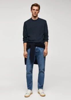 T-shirt 100 % Coton Manches Longues -Tenues Basiques 57024407 56 99999999 01