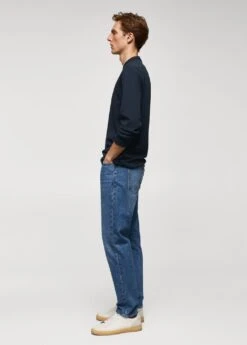 T-shirt 100 % Coton Manches Longues -Tenues Basiques 57024407 56 D2