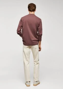 T-shirt 100 % Coton Manches Longues -Tenues Basiques 57024407 66 R