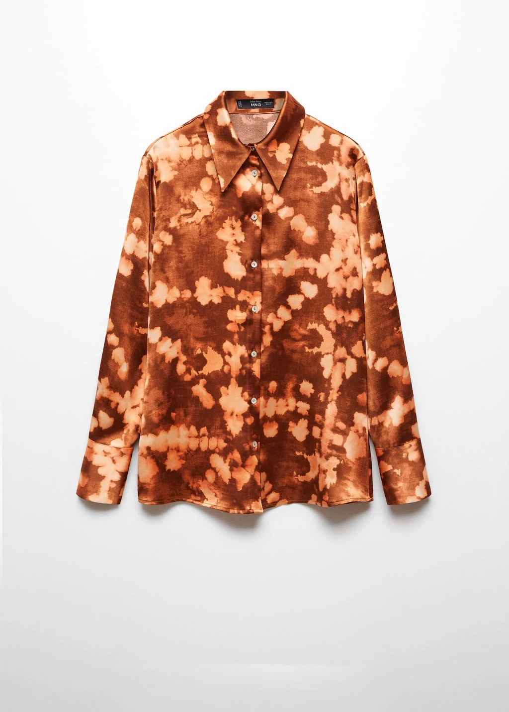 Chemise Satinée Effet Tie And Dye 8 Chemise Satinée Effet Tie And Dye – Image 6