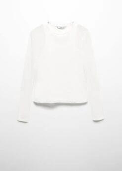 T-shirt Combiné Coton 22 T-shirt Combiné Coton -Tenues Basiques 57025814 02 B