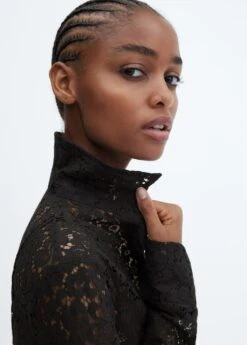 Chemise Dentelle Coton -Tenues Basiques 57025979 99 D1