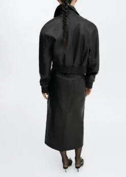 Jupe Crayon Cuir -Tenues Basiques 57025986 99 R