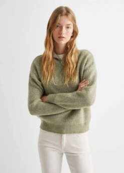 Pull-over Col Fermeture Éclair