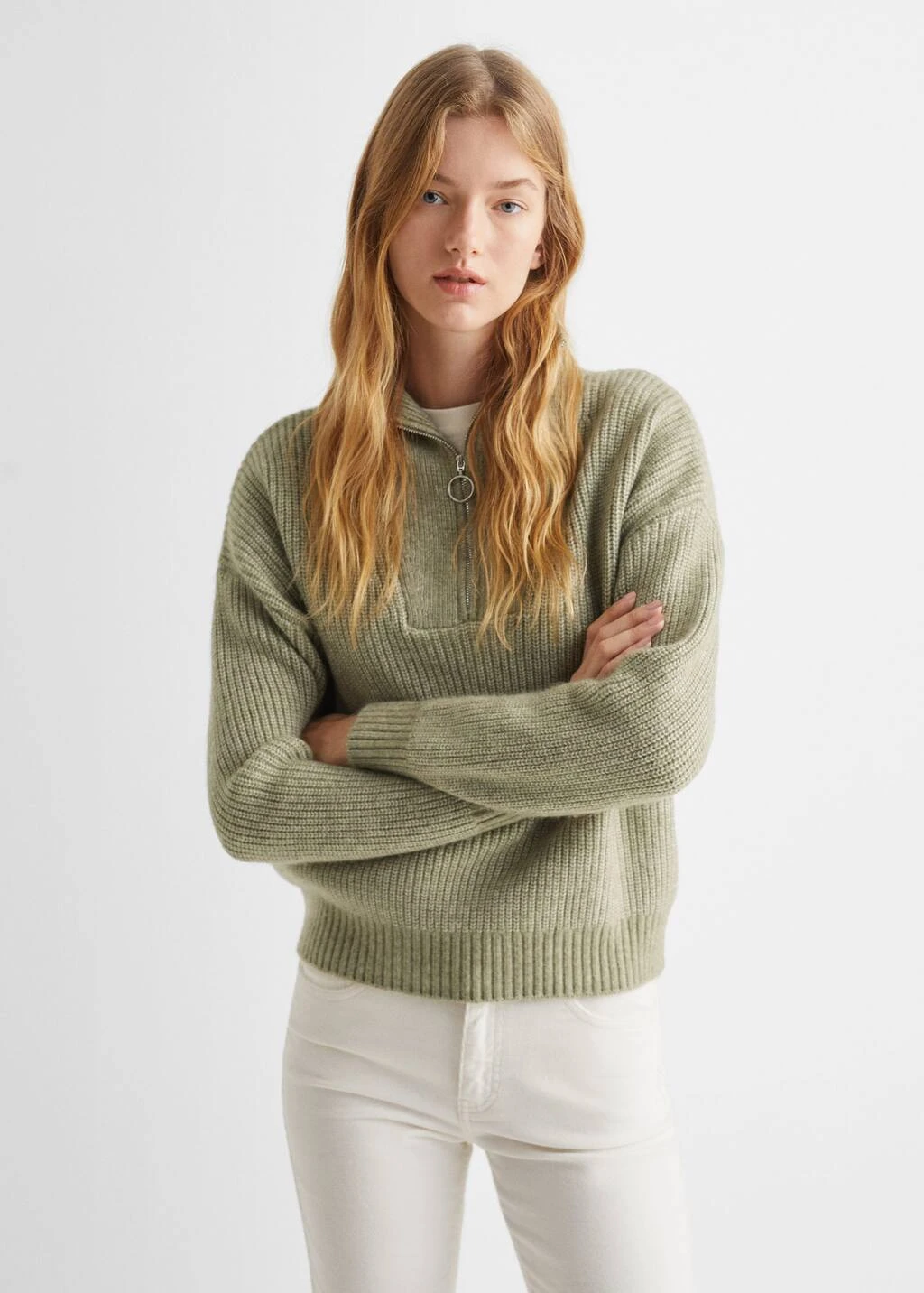 Pull-over Col Fermeture Éclair 3 Pull-over Col Fermeture Éclair