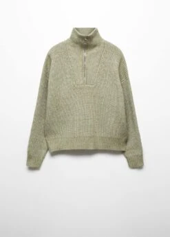 Pull-over Col Fermeture Éclair 17 Pull-over Col Fermeture Éclair -Tenues Basiques 57026723 43 B