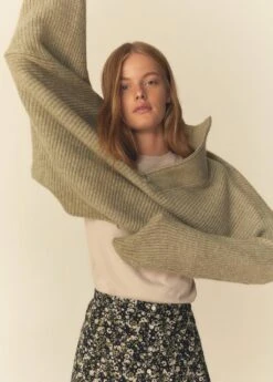 Pull-over Col Fermeture Éclair 14 Pull-over Col Fermeture Éclair -Tenues Basiques 57026723 43 D5