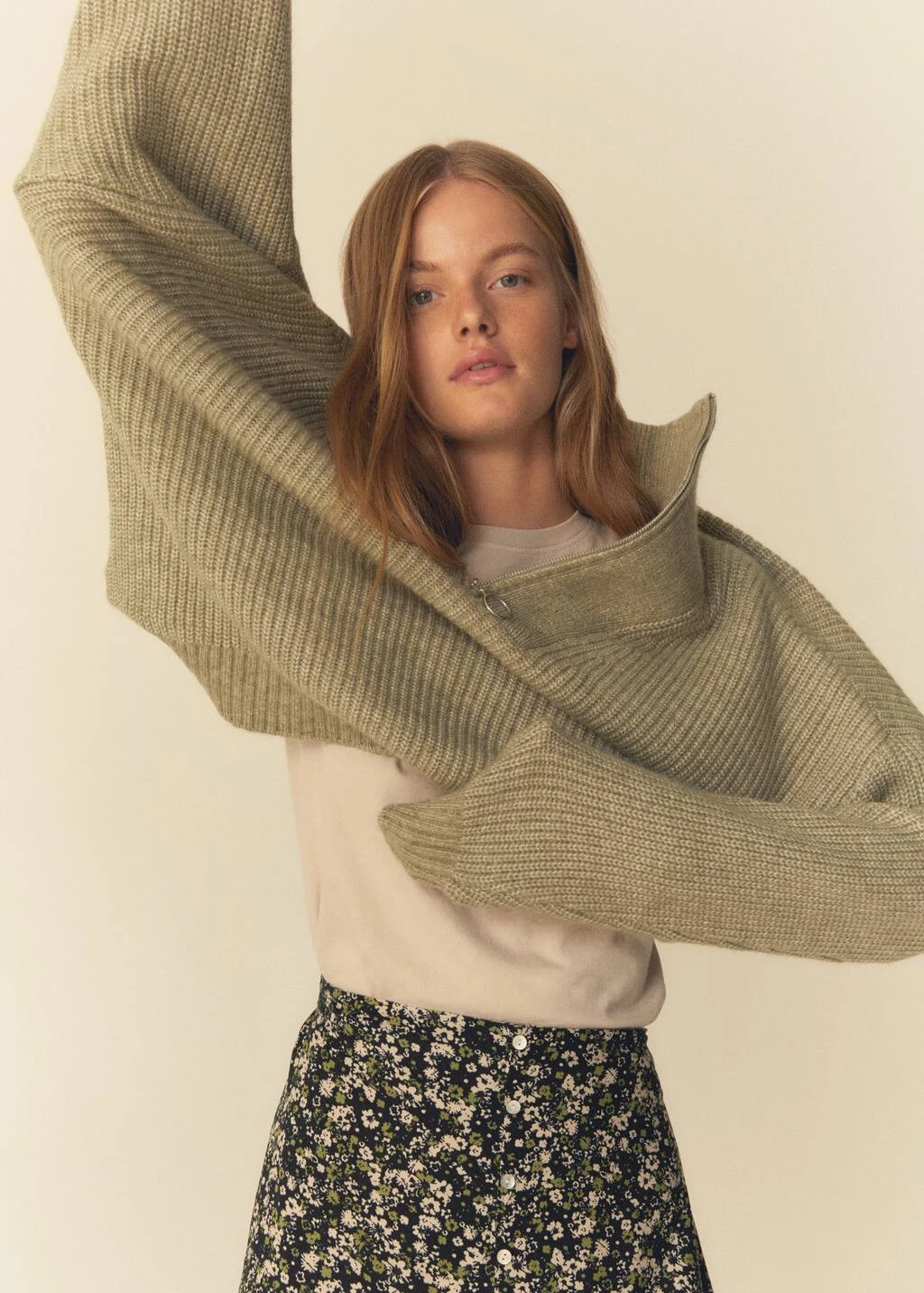 Pull-over Col Fermeture Éclair 7 Pull-over Col Fermeture Éclair – Image 5