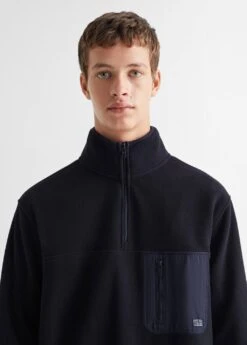 Sweat-shirt Polaire Col Zippé 12 Sweat-shirt Polaire Col Zippé -Tenues Basiques 57027722 56 D1