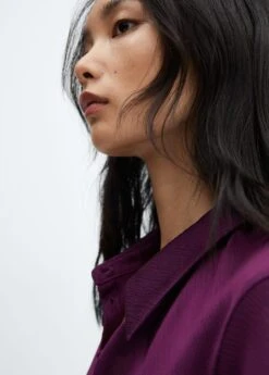 Chemise Texturée Satinée -Tenues Basiques 57027729 65 D1