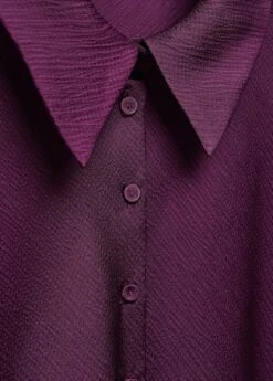 Chemise Texturée Satinée -Tenues Basiques 57027729 65 D8