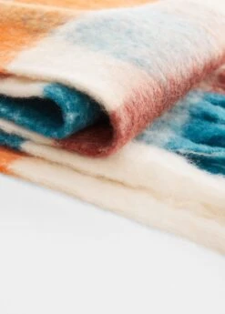 Écharpe Laine Carreaux