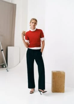 Pantalon Droit Double Taille -Tenues Basiques 57027763 92 D6