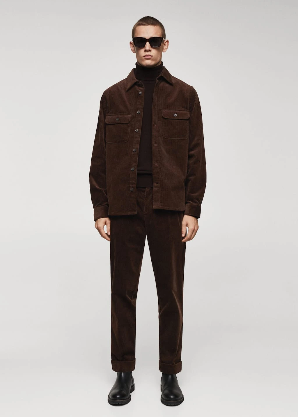 Pantalon Regular Fit Coton Velours Côtelé 4 Pantalon Regular Fit Coton Velours Côtelé – Image 2