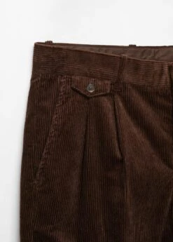 Pantalon Regular Fit Coton Velours Côtelé 16 Pantalon Regular Fit Coton Velours Côtelé -Tenues Basiques 57028267 30 D8