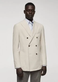 Veste Croisée Laine Vierge