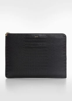 Housse Ordinateur Portable Effet Croco