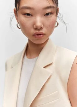 Gilet Long Poches -Tenues Basiques 57030452 05 D1