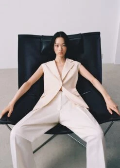 Gilet Long Poches -Tenues Basiques 57030452 05 D6