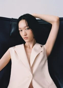 Gilet Long Poches -Tenues Basiques 57030452 05 D7