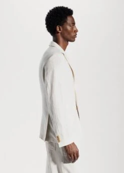 Veste Slim Fit 100 % Lin -Tenues Basiques 57030551 07 D4