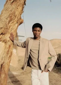 Veste Slim Fit 100 % Lin -Tenues Basiques 57030551 08 D5