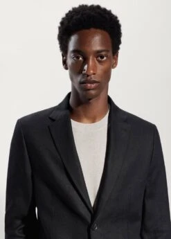 Veste Slim Fit 100 % Lin -Tenues Basiques 57030551 99 D1