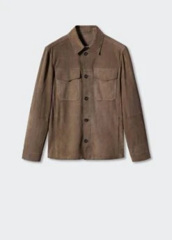 Blouson 100 % Daim -Tenues Basiques 57032504 37 B