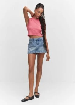 Crop Top Emmanchures Américaines -Tenues Basiques 57034006 85 99999999 01