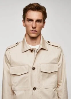 Veste 100 % Coton Poches 12 Veste 100 % Coton Poches -Tenues Basiques 57034385 08 D1